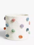 John Lewis pom pom storage basket 35cm cube (British brand)