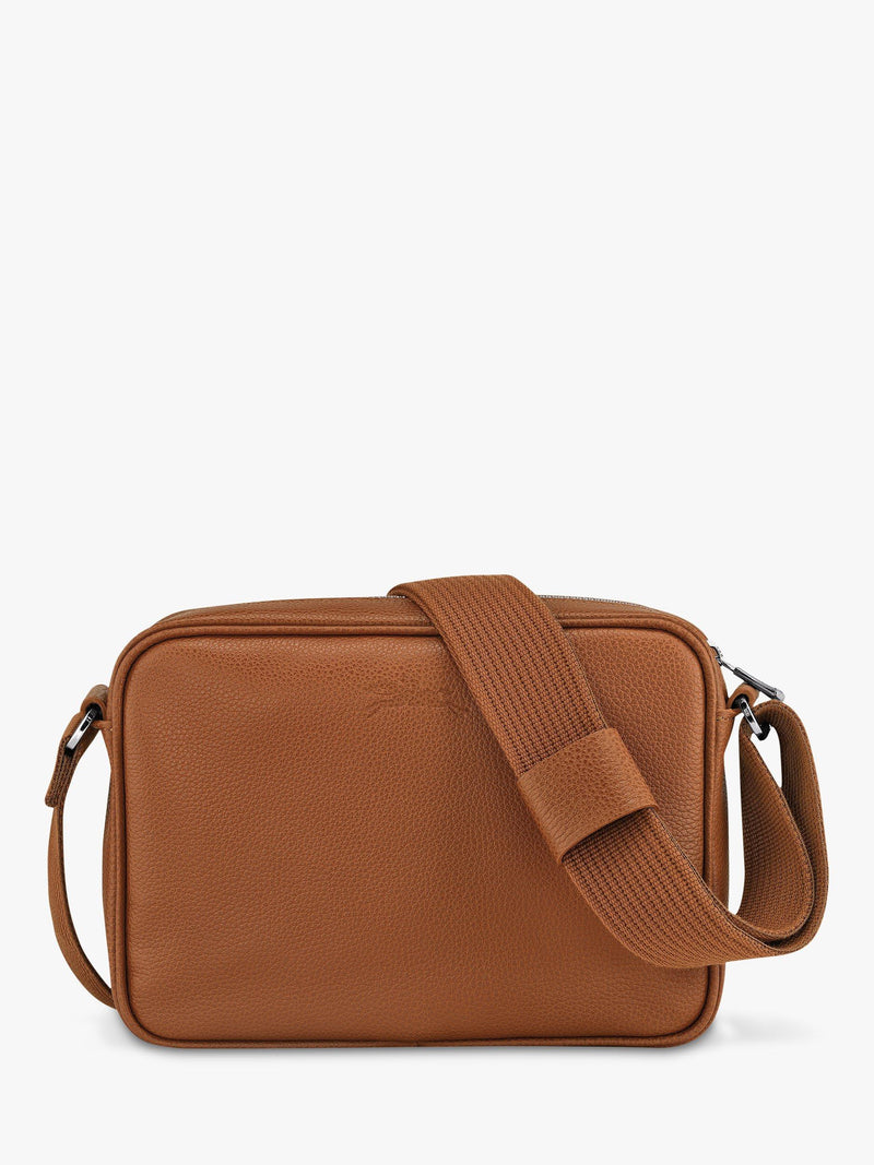 Longchamp Le Foulonné leather camera bag - British product