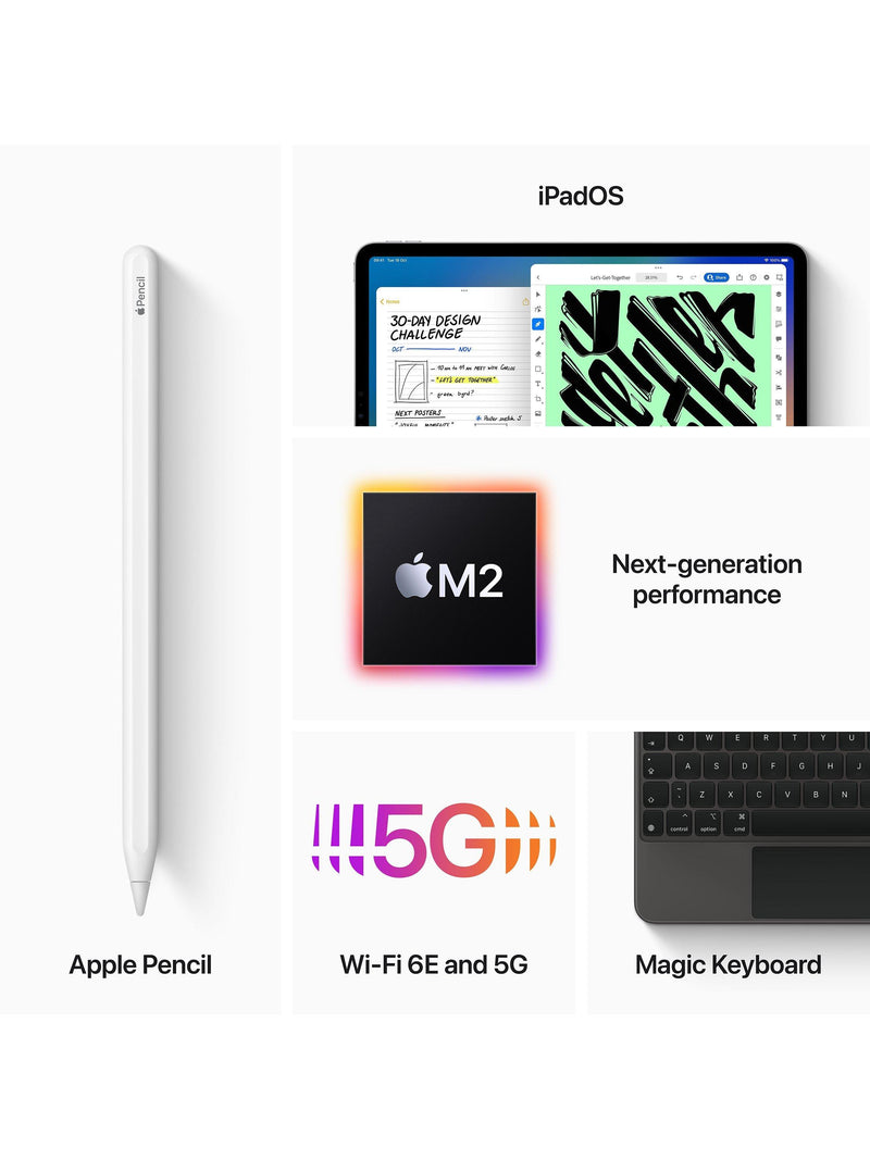 Apple iPad Pro 11 1TB M2 tablet (British brand)