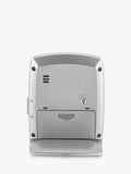 Acctim Vista travel alarm clock in silver, imported from the UK