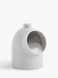 John Lewis fine china salt pig grey, imported from the UK