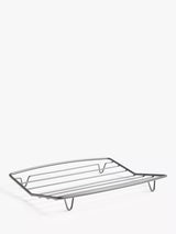John Lewis John Lewis Carbon Steel Non-Stick Roasting Rack 26cm- Buy online at McGrocer