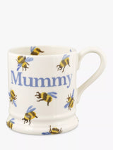 John Lewis Emma Bridgewater Bumblebee 'Mummy' Half Pint Mug, 300ml- Buy online at McGrocer
