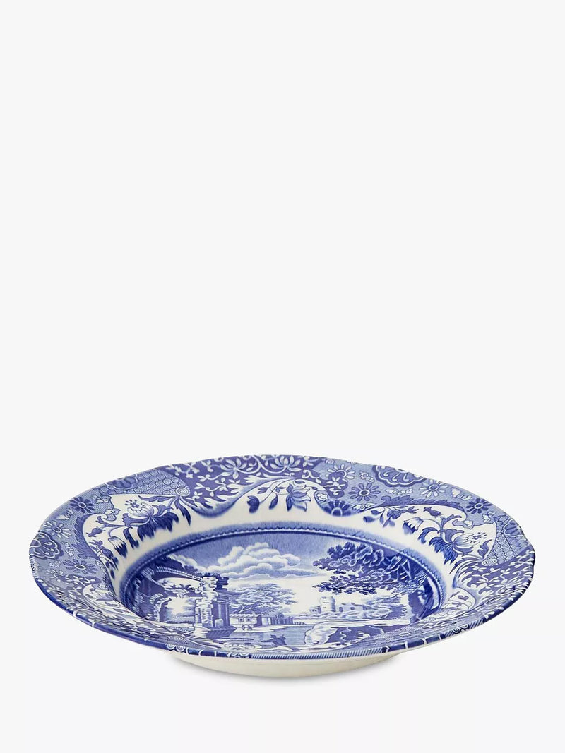 Spode Blue Italian soup bowl 23cm - British product