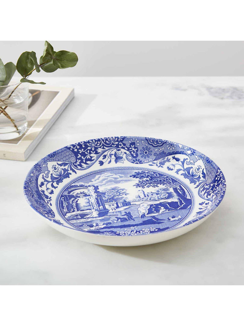 Spode Blue Italian pasta bowl 23cm, imported from the UK