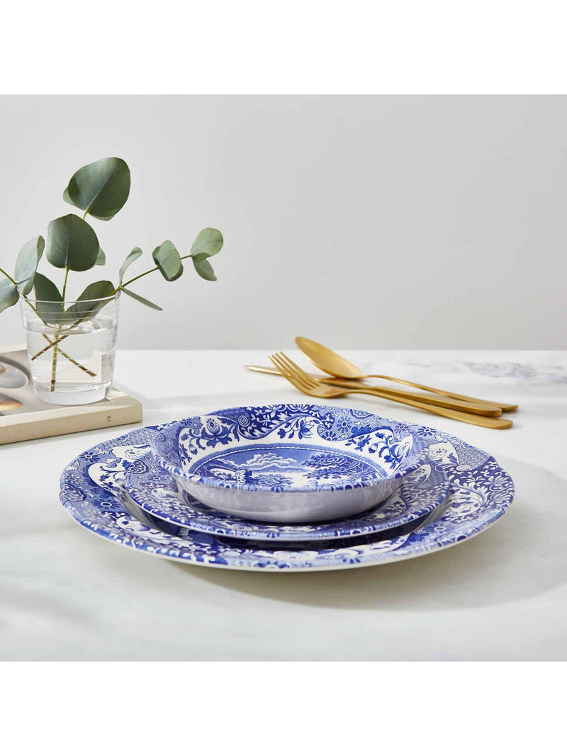 Spode Blue Italian earthenware cereal bowl 16cm - British product