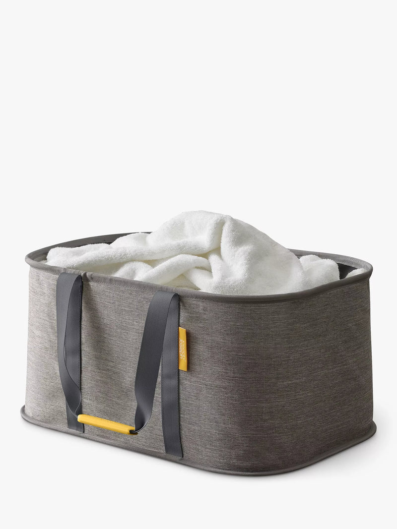 Joseph Joseph grey laundry holdall (British brand)