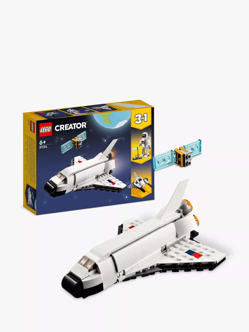 LEGO Creator space shuttle 3-in-1 144 pieces, UK version