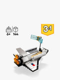 LEGO Creator space shuttle 3-in-1 144 pieces, UK version