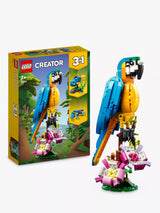 John Lewis LEGO Creator 3-in-1 Exotic Parrot Building Blocks Toy Set- Buy online at McGrocer