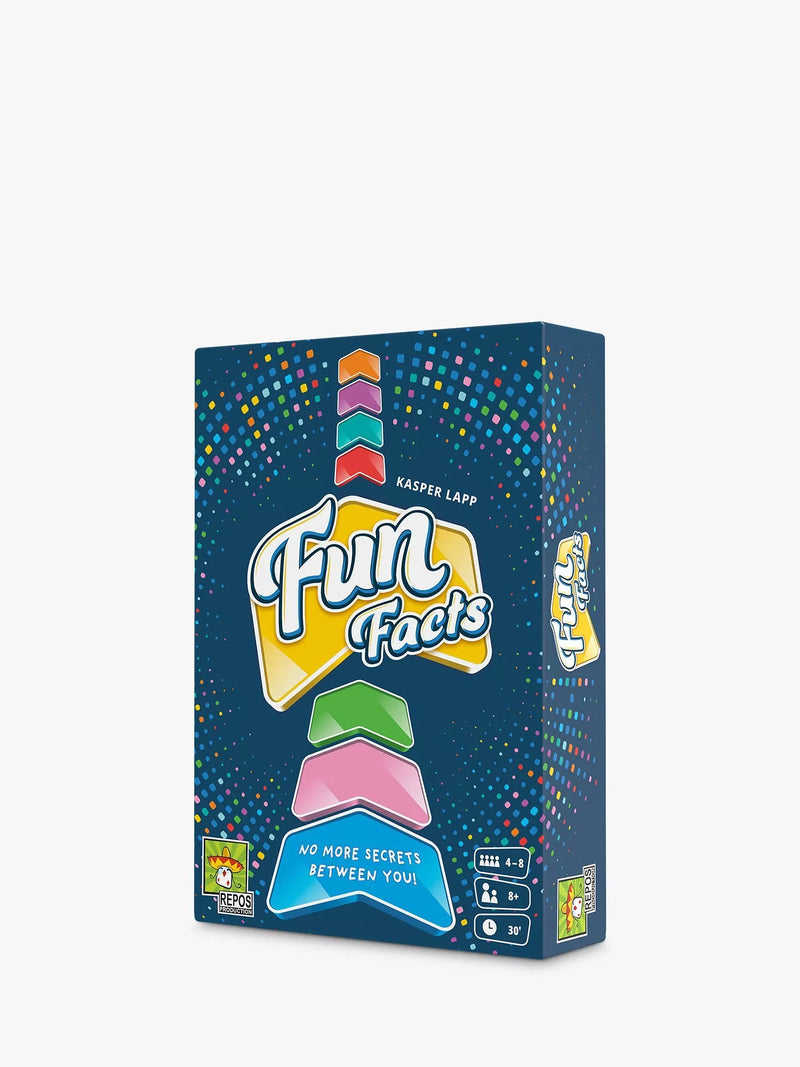 Asmodee Fun Facts party game set - British product