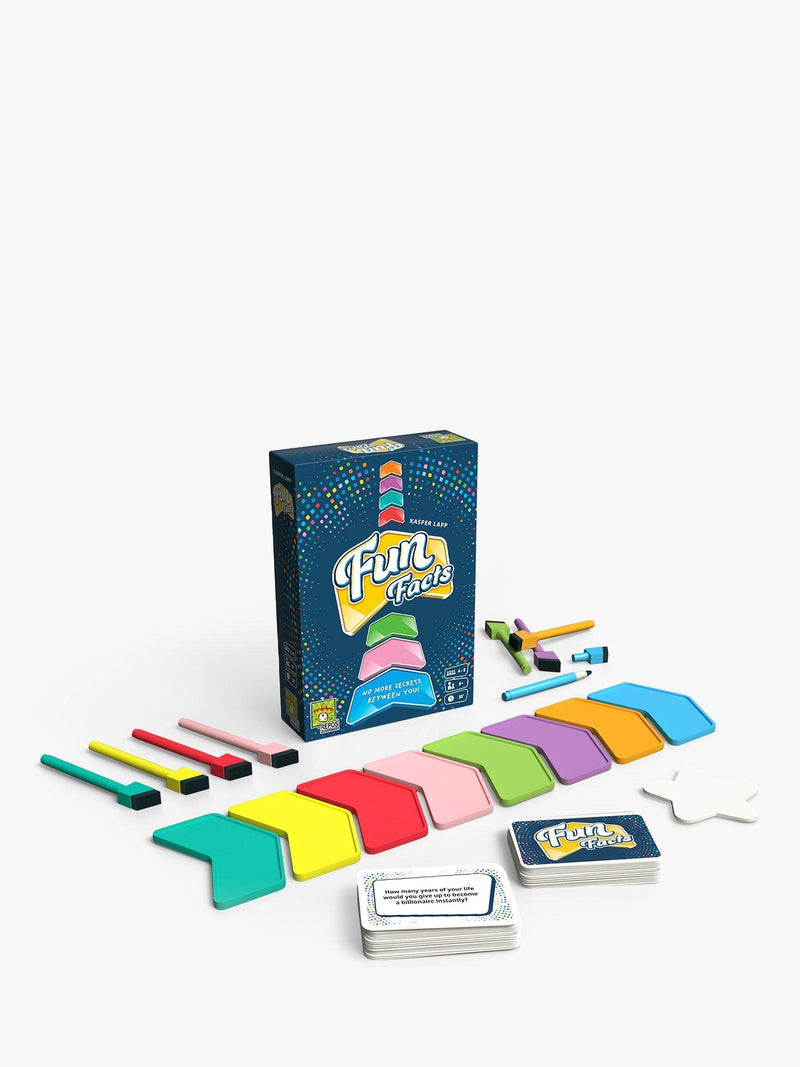 Asmodee Fun Facts party game set - British product