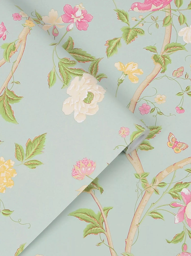 Laura Ashley Summer Palace wallpaper, UK version