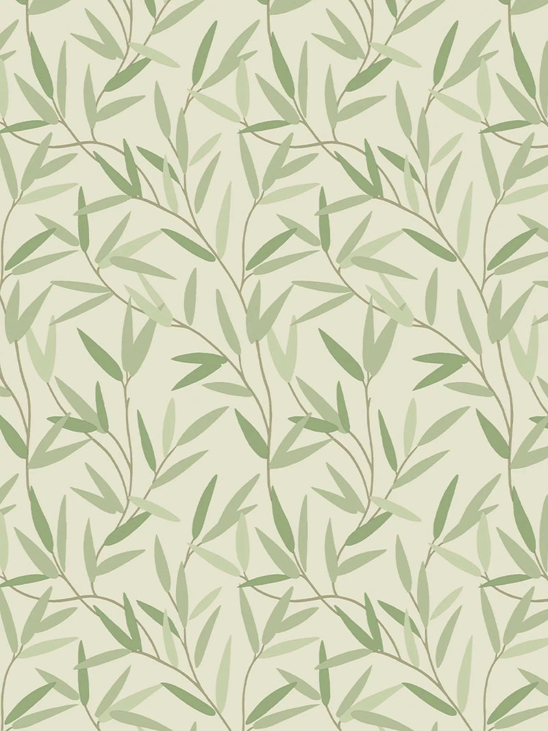 Laura Ashley Willow Leaf pattern wallpaper, UK version