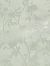 John Lewis Laura Ashley Eglantine Silhouette Wallpaper, Eau de Nil- Buy online at McGrocer