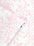 Laura Ashley wallpaper featuring roses, foxgloves, and buttercups, UK version