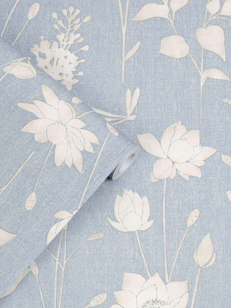 Laura Ashley Dragonfly Garden wallpaper, UK version