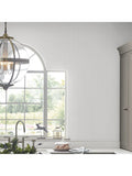 Laura Ashley Blyth textured stripe white wallpaper, UK version