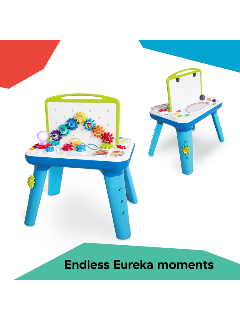 Baby Einstein Curiosity Table activity station with gears and lights - British product