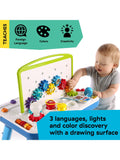 Baby Einstein Curiosity Table activity station with gears and lights - British product