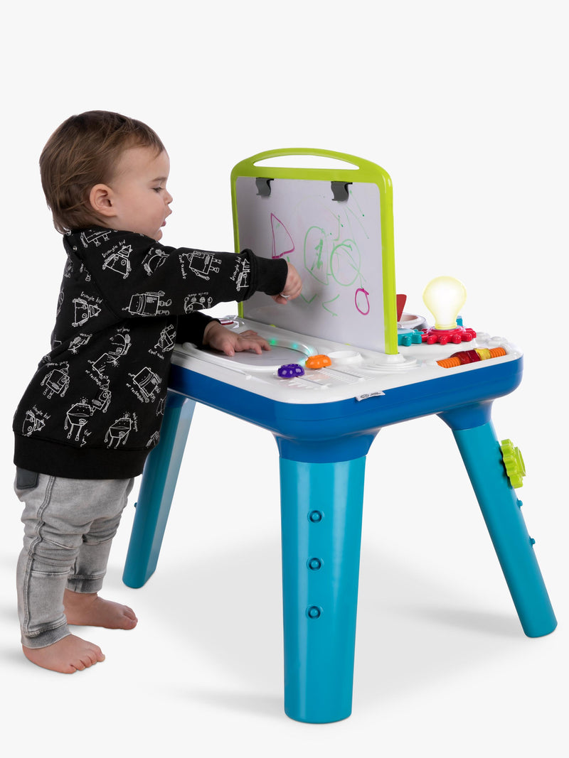 Baby Einstein Curiosity Table activity station with gears and lights - British product