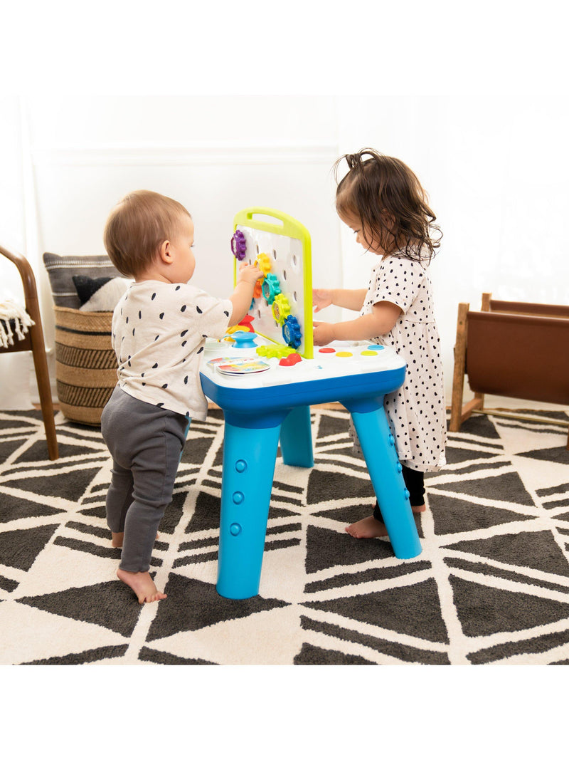 Baby Einstein Curiosity Table activity station with gears and lights - British product