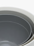 John Lewis nesting plastic mixing bowls set of 3 grey, UK version