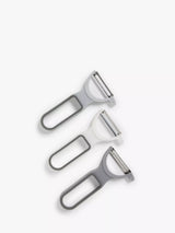 John Lewis John Lewis Fruit and Vegetable Peelers, Set of 3- Buy online at McGrocer