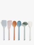 John Lewis kitchen utensils set in pastels, set of 6, UK version