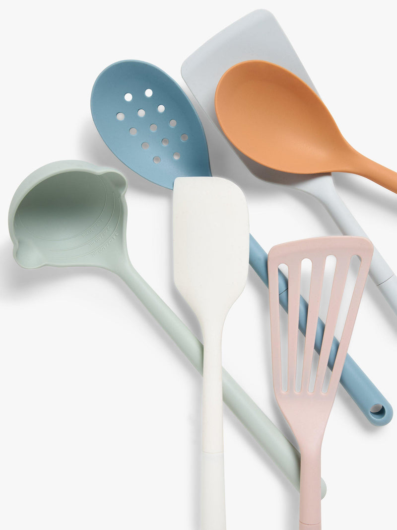 John Lewis kitchen utensils set in pastels, set of 6, UK version