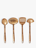John Lewis copper kitchen utensils set of 4, UK version
