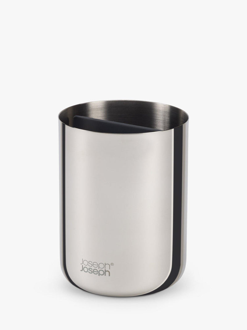 Joseph Joseph toothbrush caddy stainless steel, UK version