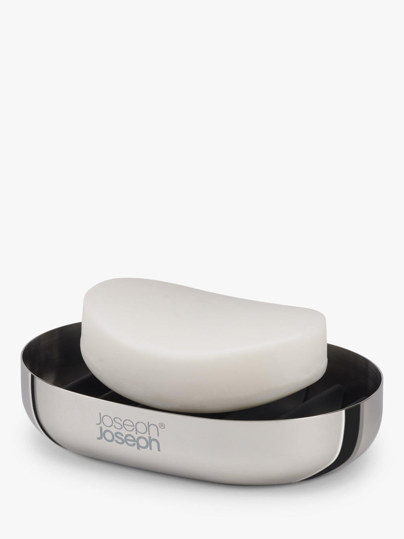 Joseph Joseph smart stainless steel soap dish, UK version
