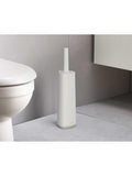 Joseph Joseph flexible triple-action toilet brush with smart holder in Ecru, UK version