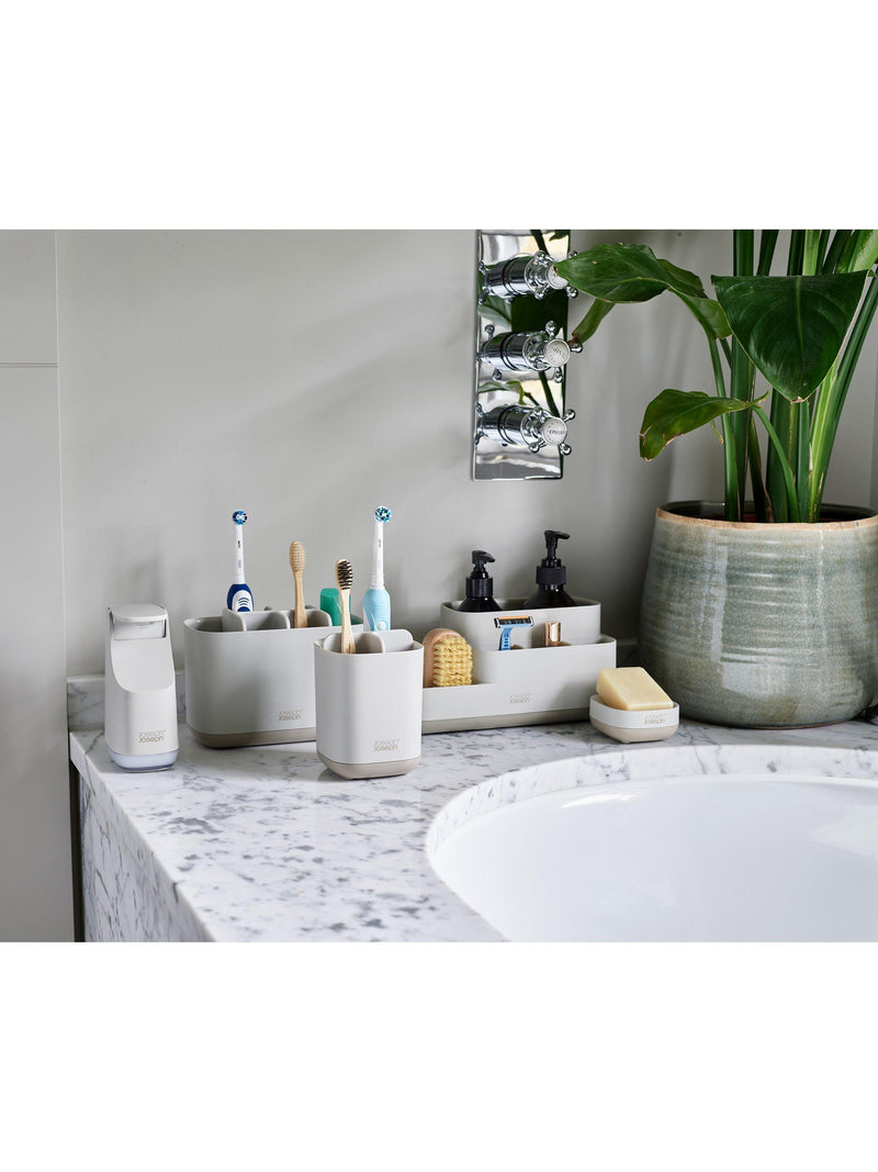 Joseph Joseph versatile bathroom caddy in ecru, UK version