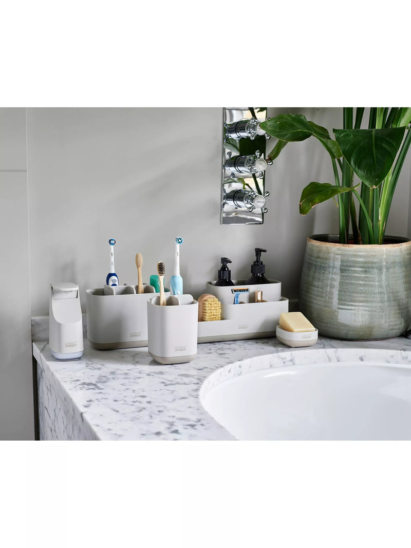 Joseph Joseph versatile bathroom caddy in ecru, UK version