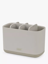 Large Toothbrush Caddy with Divided Storage and Non-Slip Base