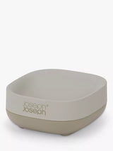 John Lewis Compact Angled Soap Dish with Drainage and Ventilation Hole, Ecru- Buy online at McGrocer