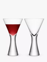 John Lewis LSA International Moya Wine Glass, Set of 2, 395ml, Clear- Buy online at McGrocer