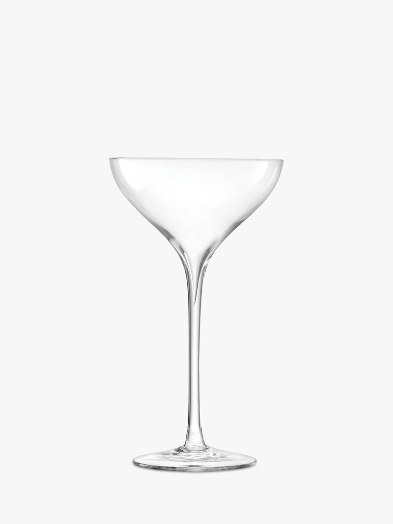 LSA International champagne saucers set of 2 250ml - British product