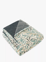 John Lewis Morris & Co. Willow Bough Print Pet Blanket Green- Buy online at McGrocer