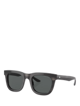 John Lewis Armani Exchange AR8171 Men's D-Frame Sunglasses Shiny Grey/Grey- Buy online at McGrocer