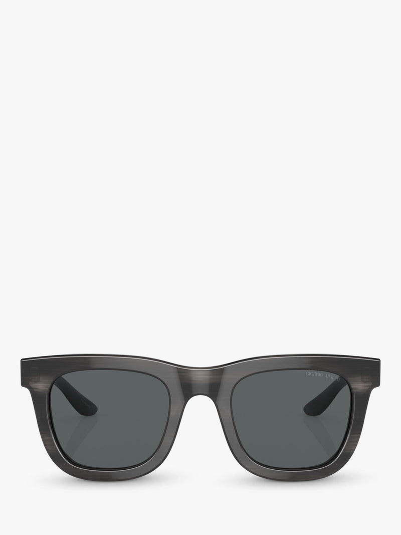 Armani Exchange D-Frame sunglasses polarised grey (British brand)