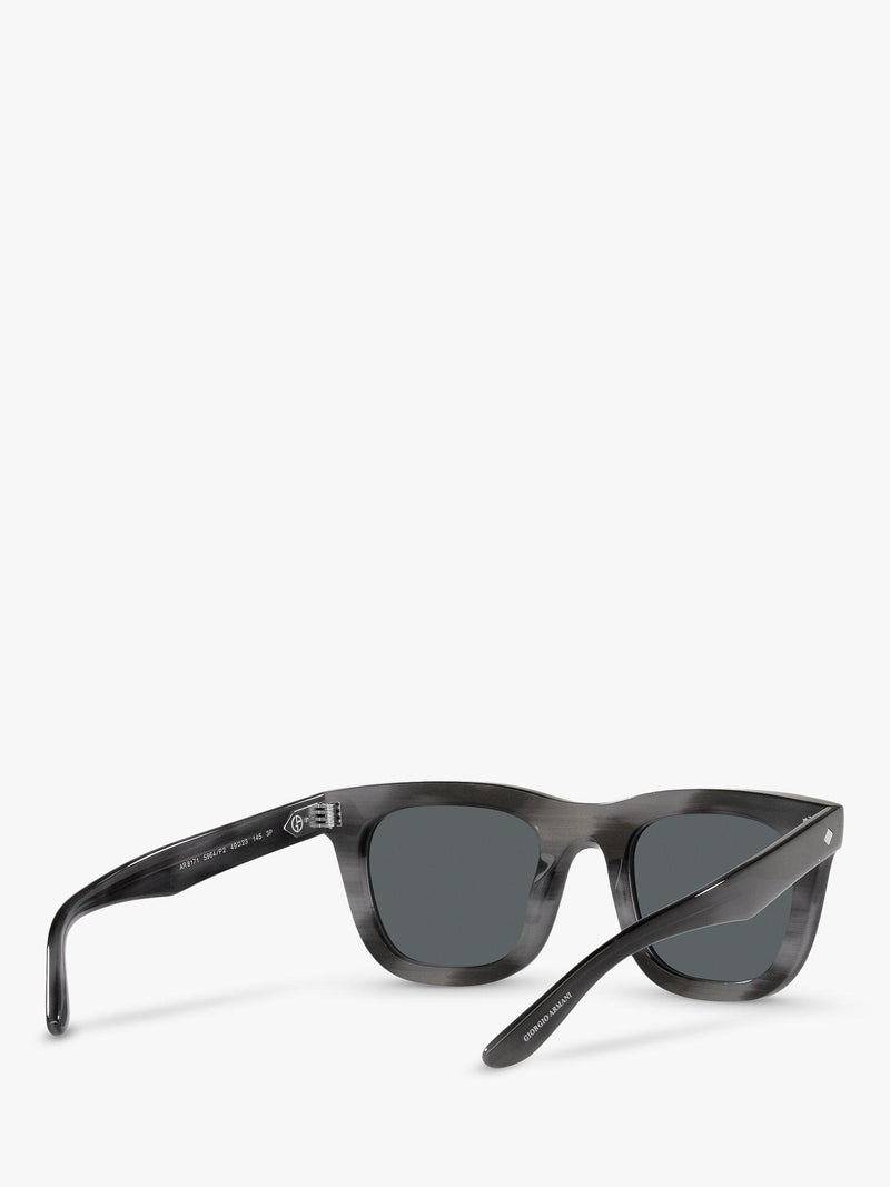 Armani Exchange D-Frame sunglasses polarised grey (British brand)