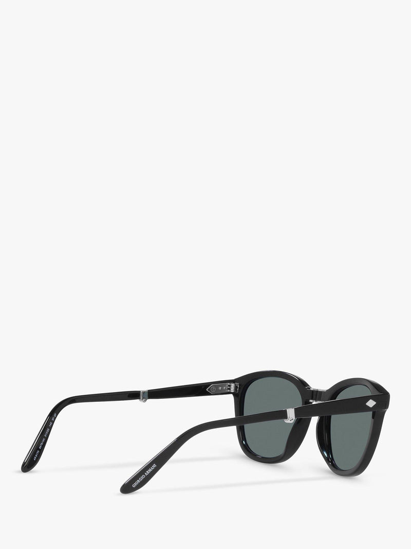Armani Exchange AR8170 men's round sunglasses black (British brand)