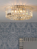 Laura Ashley Fernhurst flush ceiling light polished chrome - British product