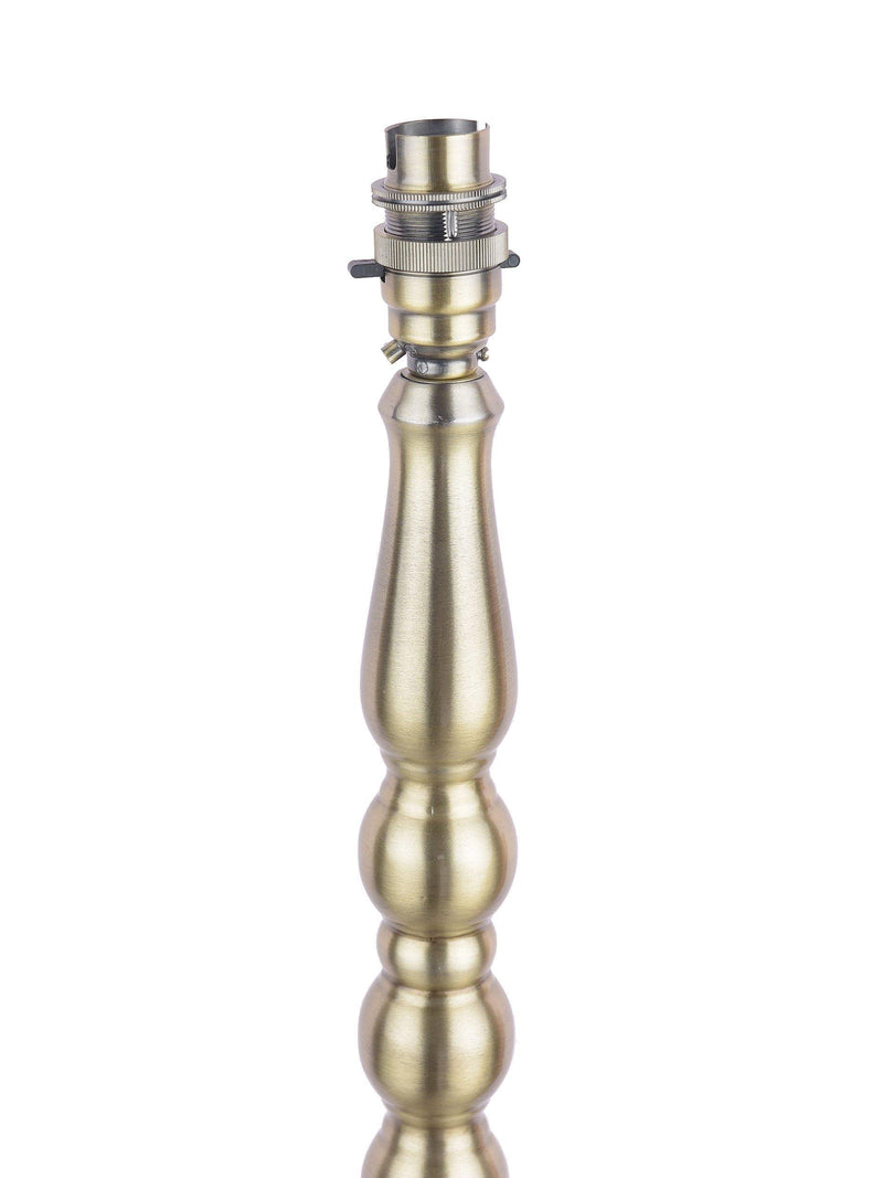 Laura Ashley Corey floor lamp in antique brass (British brand)