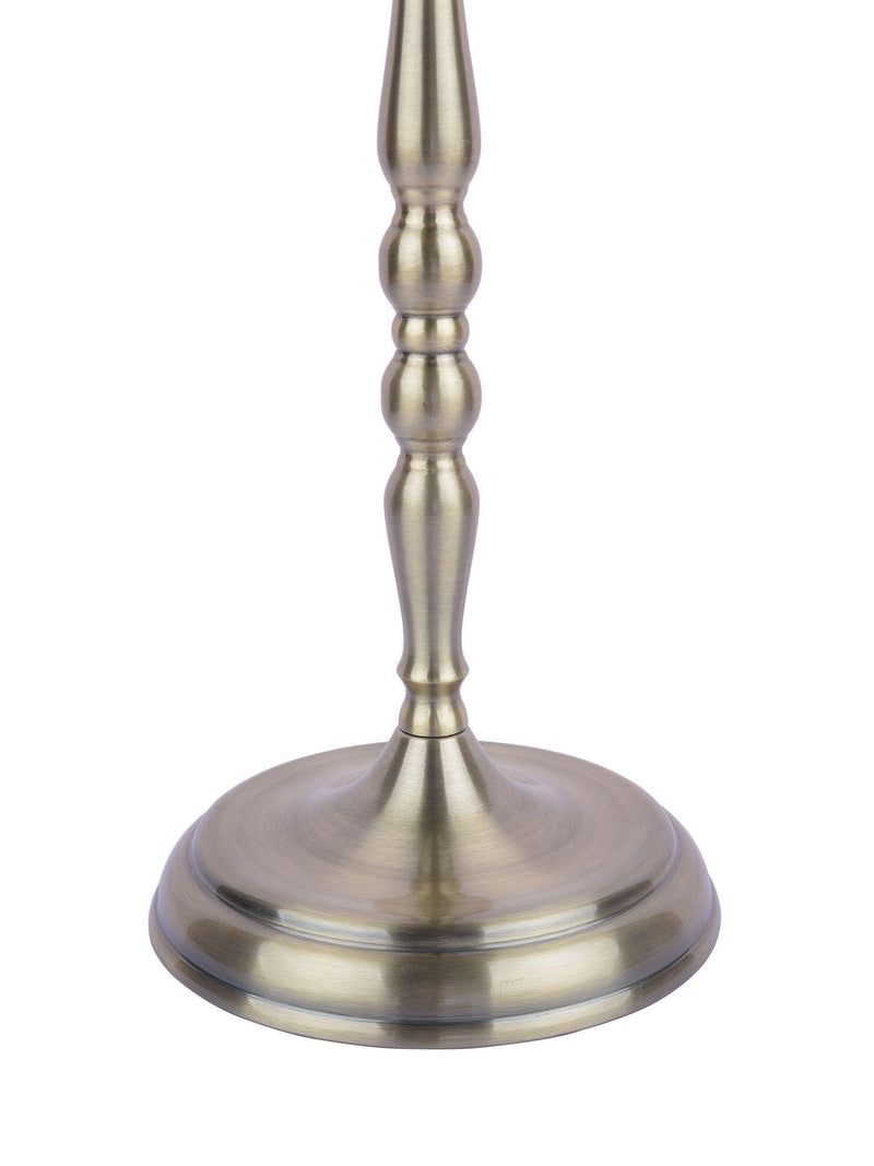 Laura Ashley Corey floor lamp in antique brass (British brand)