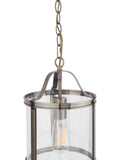 Laura Ashley pendant ceiling light in antique brass, UK version