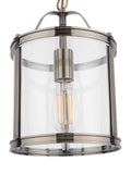 Laura Ashley pendant ceiling light in antique brass, UK version